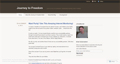 Desktop Screenshot of journeytofreedomdotnet.wordpress.com