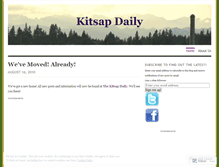 Tablet Screenshot of kitsapdaily.wordpress.com