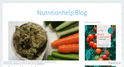 Desktop Screenshot of nutritionhelpltd.wordpress.com