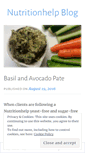 Mobile Screenshot of nutritionhelpltd.wordpress.com