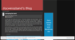 Desktop Screenshot of docweissband.wordpress.com