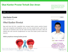 Tablet Screenshot of obatkankerprostatsulaeman.wordpress.com
