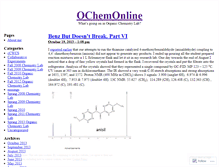 Tablet Screenshot of ochemonline.wordpress.com