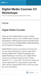 Mobile Screenshot of freecvworkshops.wordpress.com