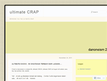 Tablet Screenshot of danoneism.wordpress.com