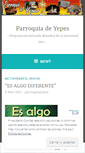 Mobile Screenshot of parroquiayepes.wordpress.com