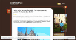 Desktop Screenshot of kamilsifu.wordpress.com