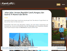 Tablet Screenshot of kamilsifu.wordpress.com