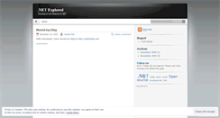 Desktop Screenshot of dotnetexplored.wordpress.com
