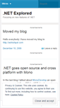 Mobile Screenshot of dotnetexplored.wordpress.com