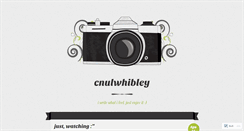 Desktop Screenshot of cnulwhibley.wordpress.com