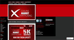 Desktop Screenshot of cajunsagainsttrafficking.wordpress.com