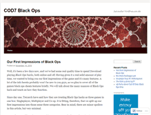 Tablet Screenshot of cod7blackopshacks.wordpress.com