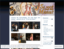 Tablet Screenshot of musicasemomentos.wordpress.com