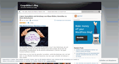 Desktop Screenshot of geopolitiker.wordpress.com