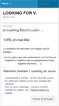 Mobile Screenshot of maudlucien.wordpress.com