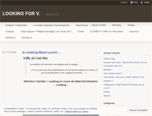 Tablet Screenshot of maudlucien.wordpress.com