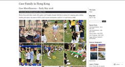 Desktop Screenshot of casefamily.wordpress.com