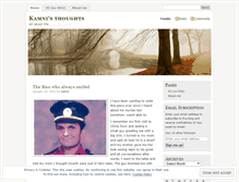 Tablet Screenshot of kamni.wordpress.com