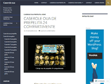 Tablet Screenshot of caseroleoua.wordpress.com