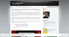 Desktop Screenshot of nikovrdoljak.wordpress.com