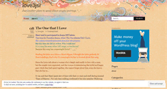 Desktop Screenshot of love3jsr.wordpress.com