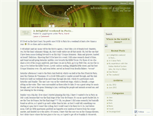 Tablet Screenshot of adventuresofgigglingone.wordpress.com