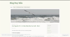 Desktop Screenshot of duymanvu.wordpress.com
