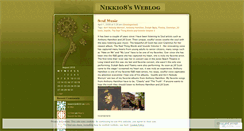 Desktop Screenshot of nikki08.wordpress.com