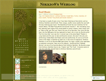 Tablet Screenshot of nikki08.wordpress.com