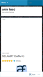 Mobile Screenshot of anisganteng.wordpress.com