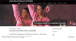 Desktop Screenshot of bidalmelayu.wordpress.com