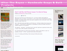 Tablet Screenshot of aftertherayne.wordpress.com