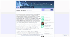 Desktop Screenshot of impassionedworkforce.wordpress.com