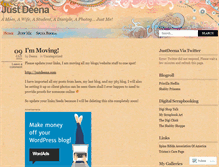 Tablet Screenshot of deenasuprema.wordpress.com