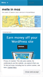 Mobile Screenshot of melleinmoz.wordpress.com