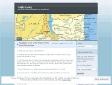 Tablet Screenshot of melleinmoz.wordpress.com
