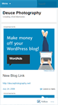 Mobile Screenshot of deucephotography.wordpress.com