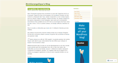 Desktop Screenshot of birchlerangelique.wordpress.com