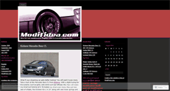 Desktop Screenshot of modifidea.wordpress.com