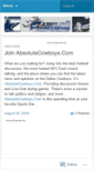 Mobile Screenshot of absolutecowboys.wordpress.com