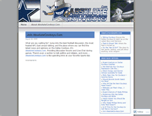 Tablet Screenshot of absolutecowboys.wordpress.com