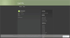 Desktop Screenshot of jongjit.wordpress.com