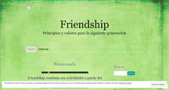 Desktop Screenshot of friendshipnet.wordpress.com