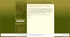 Desktop Screenshot of flagonslayer.wordpress.com