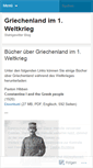 Mobile Screenshot of griechenland.wordpress.com