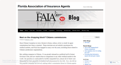Desktop Screenshot of faiablog.wordpress.com