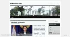 Desktop Screenshot of indonesiacare.wordpress.com