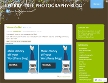 Tablet Screenshot of cherrytreephotography.wordpress.com