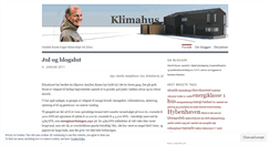 Desktop Screenshot of klimahus.wordpress.com